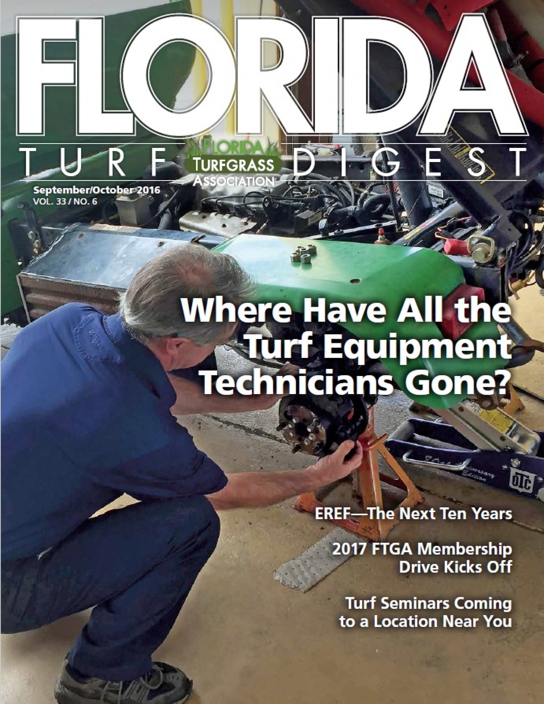 Cover Story Florida Turf Digest – Where have all the Techs Gone?